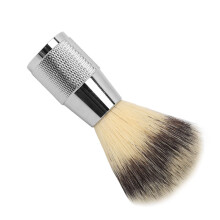 Shaving Brush Synthetic Bristles Curved Handle Portable Foaming Men Shaving Cream Brush Salon Home Travel