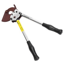 Manual Ratchet Cable Cutter Manganese Steel Blade Heavy Duty Ratcheting Wire Cutting Tool For Electrical Wire