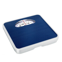 Mechanical Bathroom Scales Professional NonSlip Precision Blue
