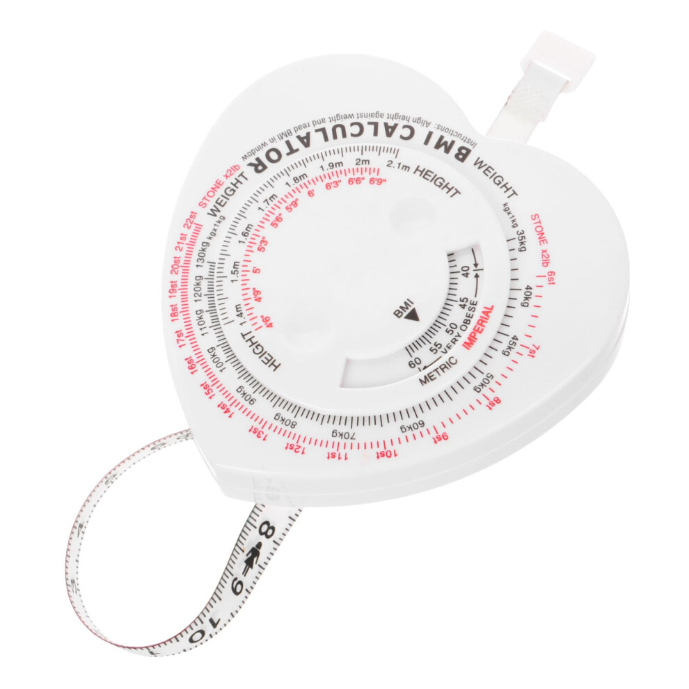 BMI Weight Scale Tape Measure Waist Circumference Tool Fat Meter BMI Calculator