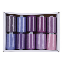 Nähmaschinengarn-Set, universell einsetzbar, Premium-Garn mit Garnaufbewahrung, ansprechendes Design, azofreie Farbstoffe, ideal zum Handquilten und