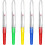 Seam Rippers 5 Pack Stainless Steel Blade Unpicker For Needlework Sewing Tool Thread Remover 2