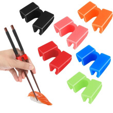Chopstick Helper, Set of 6 Chopsticks Trainer Helper, Reusable Chopsticks Aid, Chopsticks Use Trainer for Adults, Children