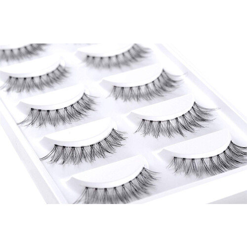 Βλεφαρίδες Manga Ιαπωνικού Στυλ, Foxy Manga Lashes με εξαιρετικά λεπτή ταινία βλεφαρίδων, 2