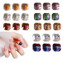 Wiederverwendbare, hochglänzende Acrylnägel, vorgeformte, vollflächige Glasspitzen für Nagelverlängerungen und Nagelkunst, neutrales Rosa,