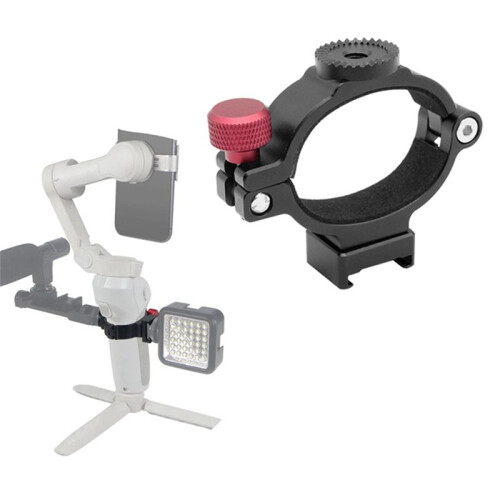 For  Osmo2 Clip Accessories Expansion Ring Tripod Fill Light Microphone Mobile 3 Expansion Bracket 1