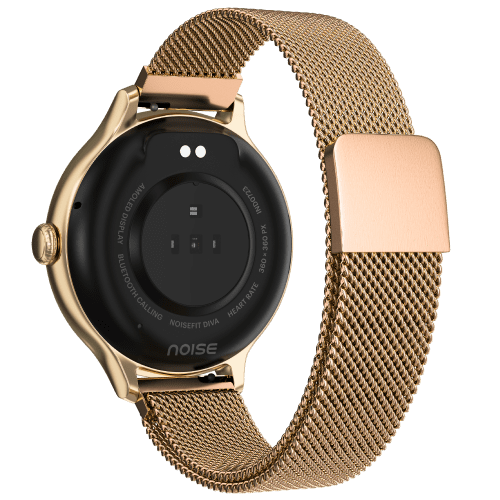 (Silver Link) NoiseFit Diva Smartwatch with AMOLED Display and AI Voice Assistant 2