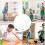 Floor Scrubber Brush, Deck Scrubber Brush  Versatile Floor Scrubber with Long Handle 3