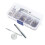 Double Cap Rivets For Leather Craft, Sturdy Material Double Cap Metal Fixing Stud Rust Proof Strong And Durable With Complete Tools Packed In Plastic 3