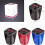 Car Portable Ashtray With Lighter, Blue LED Light, Automatic Lid Fits Cup Holder 2