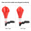 Engine Oil Funnel Kit with Adjustable Bracket, Drip-Free, 350ml, Red/Black 5