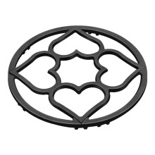 Cast Iron Woking Ring Cast Iron Wok Stand Heat Resistant Frying Accessory For Stove Indoor Outdoor