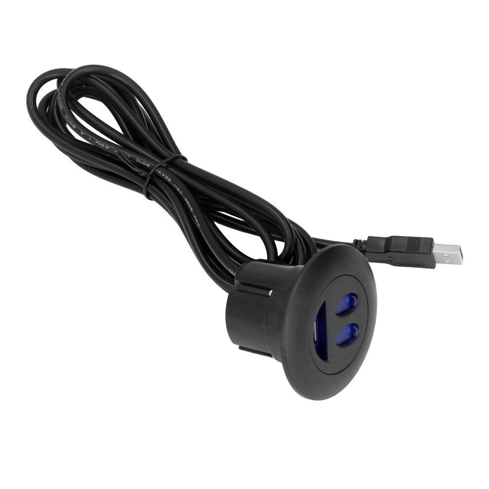 Embedded 5V Usb Charger With 8.2Ft Cord Led & Charging Protection 8491375836523