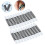 20pcs Reusable Forehead Temperature Strips Fever Thermometer Plastic 13