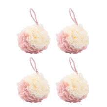 Doucheloofah voor een luxueus schuim, milde exfoliatie en een duurzaam ontwerp, extra grote badsponzen in diverse kleuren, zachte schuimspons voor