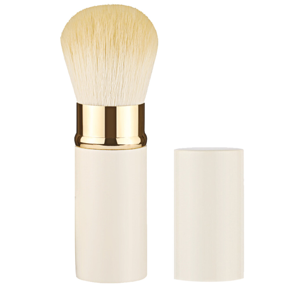 Liquid Foundation Brush For Professional Makeup Application, Powder Foundation Brush With Retractable Design For Easy Storage, Soft Synthetic Bristl