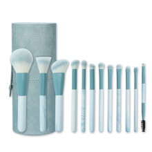 Make-up-Pinselset für Reisen, doppelseitige Make-up-Pinsel ideal für unterwegs, schickes Design und FSC-zertifizierte Griffe, professionelle
