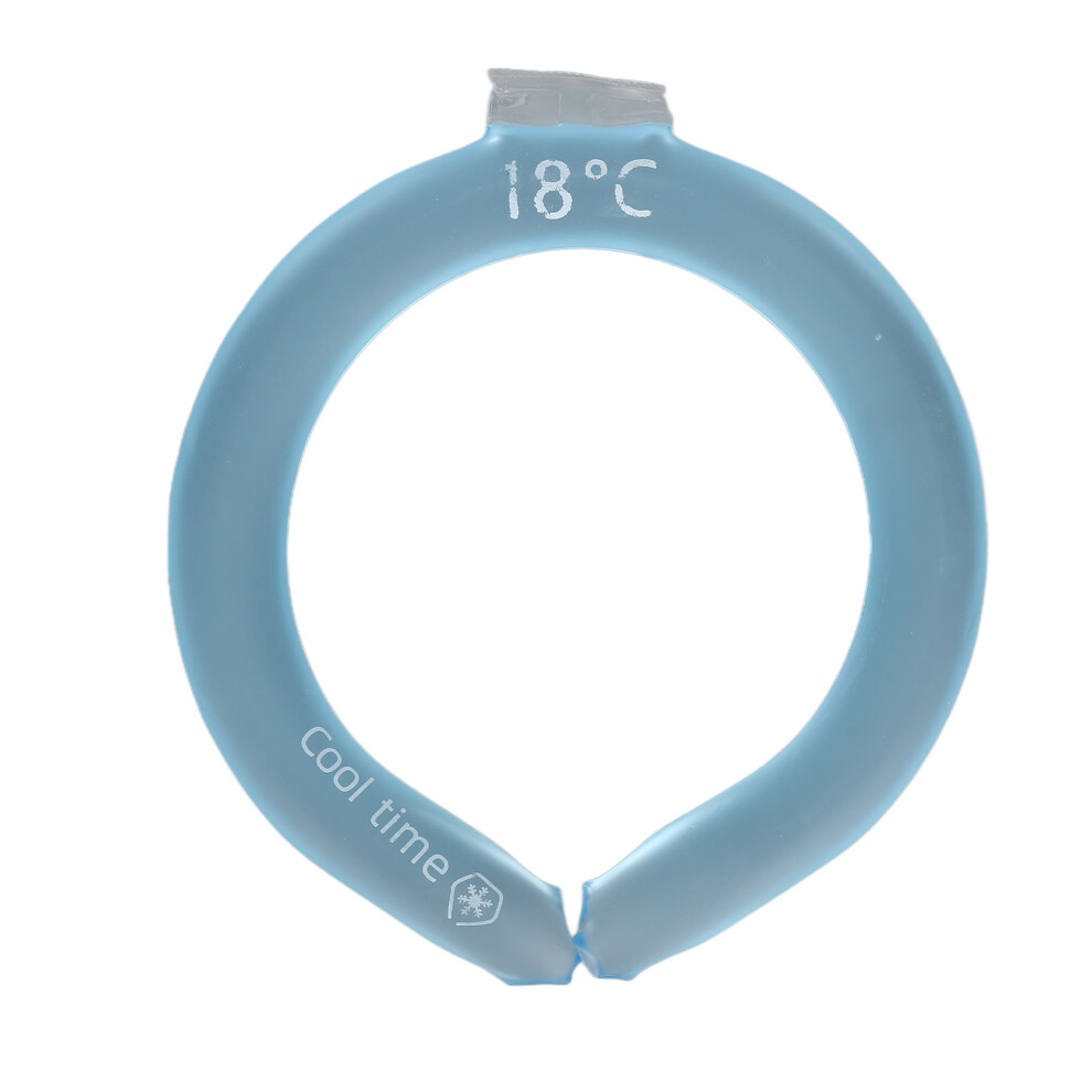 Relief for Hot Flashes or Fever Wearable Ice Ring Neck Cooler PCM Gel Freezing Technology Rapid Cooling Experience Reusable Cooling Neck Wraps Versat