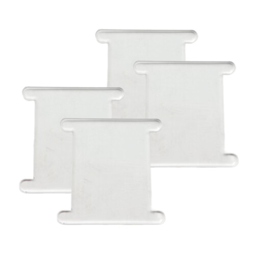 2/4Pcs Acrylic Thread Bobbins Acrylic Floss Bobbins-4pcs