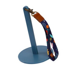 Yarn Storage Holders with Wrist Lanyard For Crocheting,-Blue