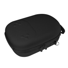 Hard Carrying Case For Accessories Large Size Headsets And Controllers Handheld Travel Storage Black