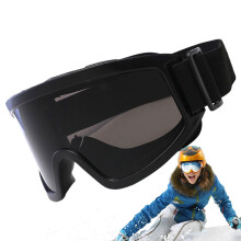 Ski Goggles For Men And Women | Anti Fog Snowboard Goggles With UV Protection | Gray Flakes Sports Goggles For Adults And Youth