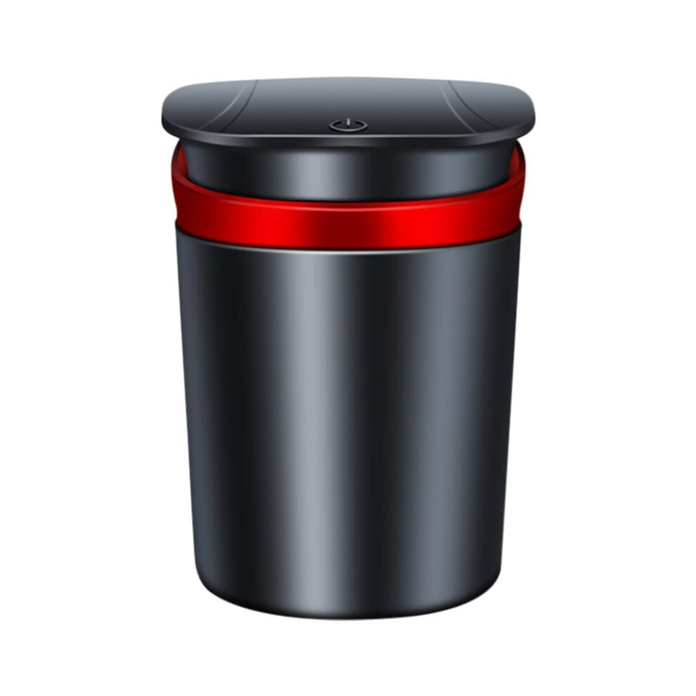 Car Ashtray Portable With Lid Detachable Easyclean Outdoor Home Office Red 9187378860441