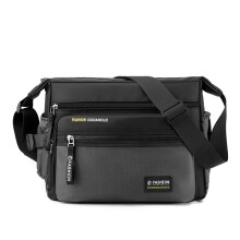 (Gray) Men Crossbody Bags Male Nylon Shoulder Bags Boy Messenger Bags Man Handbags for Travel Casual Large Capacity Bag bolsas 2026