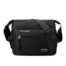 (Black) Men Crossbody Bags Male Nylon Shoulder Bags Boy Messenger Bags Man Handbags for Travel Casual Large Capacity Bag bolsas 2026