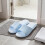 Badezimmer-Hausschuhe, rutschfeste 6