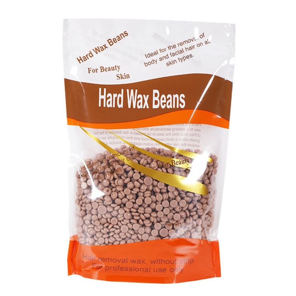 300g Hard Wax Beads for Painless Full Body Hair Removal, Easy Stripless Face and Bikini Waxing