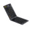 Wireless Foldable Bluetooth Keyboard with Arabic Layout, Leather Case, TypeC Rechargeable, MultiDevice 1