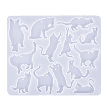 Cats Earrings Silicones Mould Epoxy Resin Molds Jewelry-1