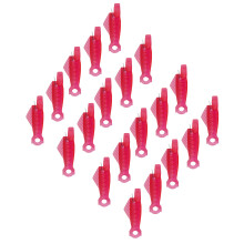 100Pcs Fish Shaped Threader for Hand Stitching, Quick-Pink