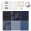 Embroidery Set with Jeans Fabric Thread Needle-Combination C 1