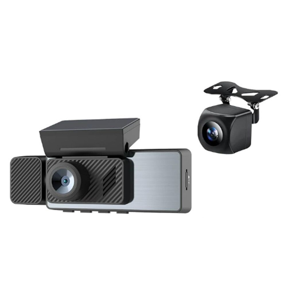 1080P 3 Lens Car Dash Cam With Advanced Night Vision, Collision Sensor, Parking Security Mode 9187378453513