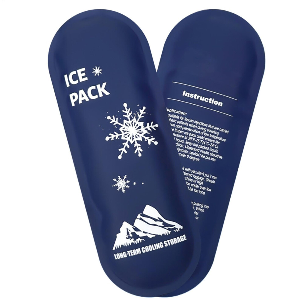 Reusable gel ice packs for injuries, flexible, soft, painrelieving, cold compresses, and gel cushions.