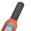 Multifunktionaler Edelstahl-Reibe orange Hand-Held-Gemüsehobel 6