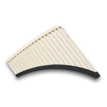 Pan Pipe Adult Pan Flute, 18 Tubes C Tune Beginners, Professional Musical Instrument