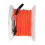 Orange Plastic Finger Spool Reel 15M Rope, 6cm Dial, 9cm Hook 10