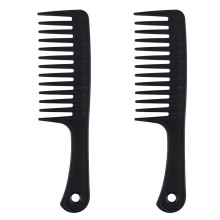 El peine de dientes anchos definitivo: anti-nudos y peinado sin estática, perfecto para extensiones y para usar sin esfuerzo en la ducha, con