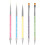Chic Nail Artist's Arsenal, Εργαλείο εσωτερικής βούρτσας, Στυλό μανικιούρ, Λαμπερές λαβές, 1
