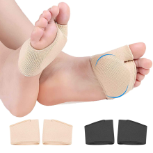 Mjuka silikonmetatarsaldynor, återanvändbara fotkuddar för hög elasticitet, smärtlindring, flexibelt kompressionsstöd för framfoten för män
