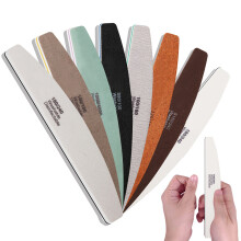 Sponge Nail Buffers for Professional Manicure Tools, UV Gel Preparation Ease, Nail Files for Salon and Home Use, Double Sided for Versatile Filing, 1