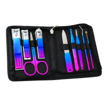 Tecnologia de corte especial, kit de cuidados pessoais multifuncional para resultados profissionais, estojo portátil elegante com ferramentas