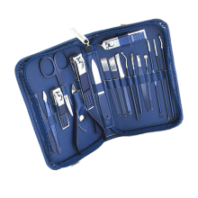 Tecnologia de corte especial, kit de cuidados pessoais multifuncional para resultados profissionais, estojo portátil elegante com ferramentas