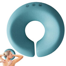 Professional Massage Bed Face Headrest Comfortable Pillow for Face and Bottom Support Multifunctional Elastic Massage Headrest Blue