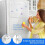Weekly Planner Refrigerator, 43 X 30 cm, 2 Sets Wipeable, With 4 Markers 4