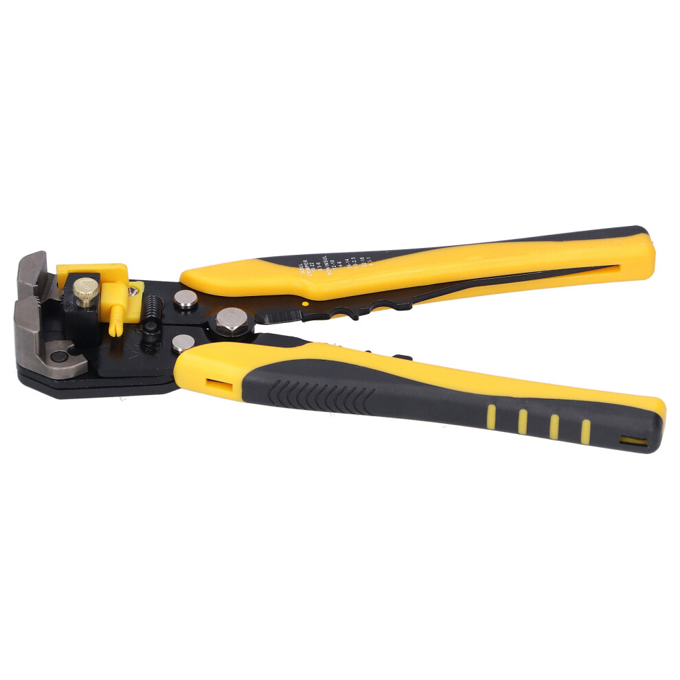 Hs-D2 Wire Stripper & Crimper Pliers 0.2-6.0Mmâ² 10-24Awg Yellow 8481379381587