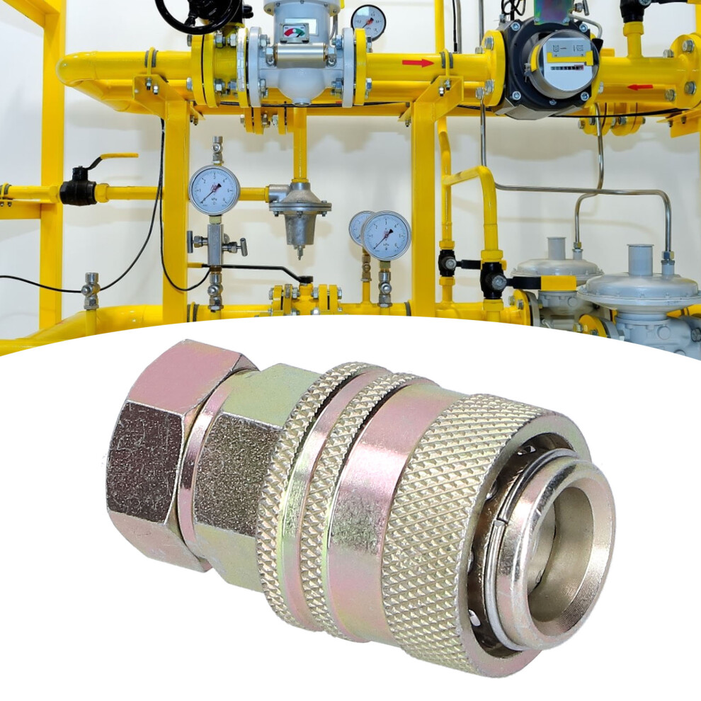 Reliable G1/8In Female Quick Connect For Hydraulic Pressure Testing 8431379381759